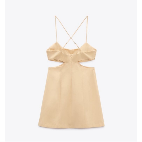 Zara linen cut out mini dress - Picture 13 of 17